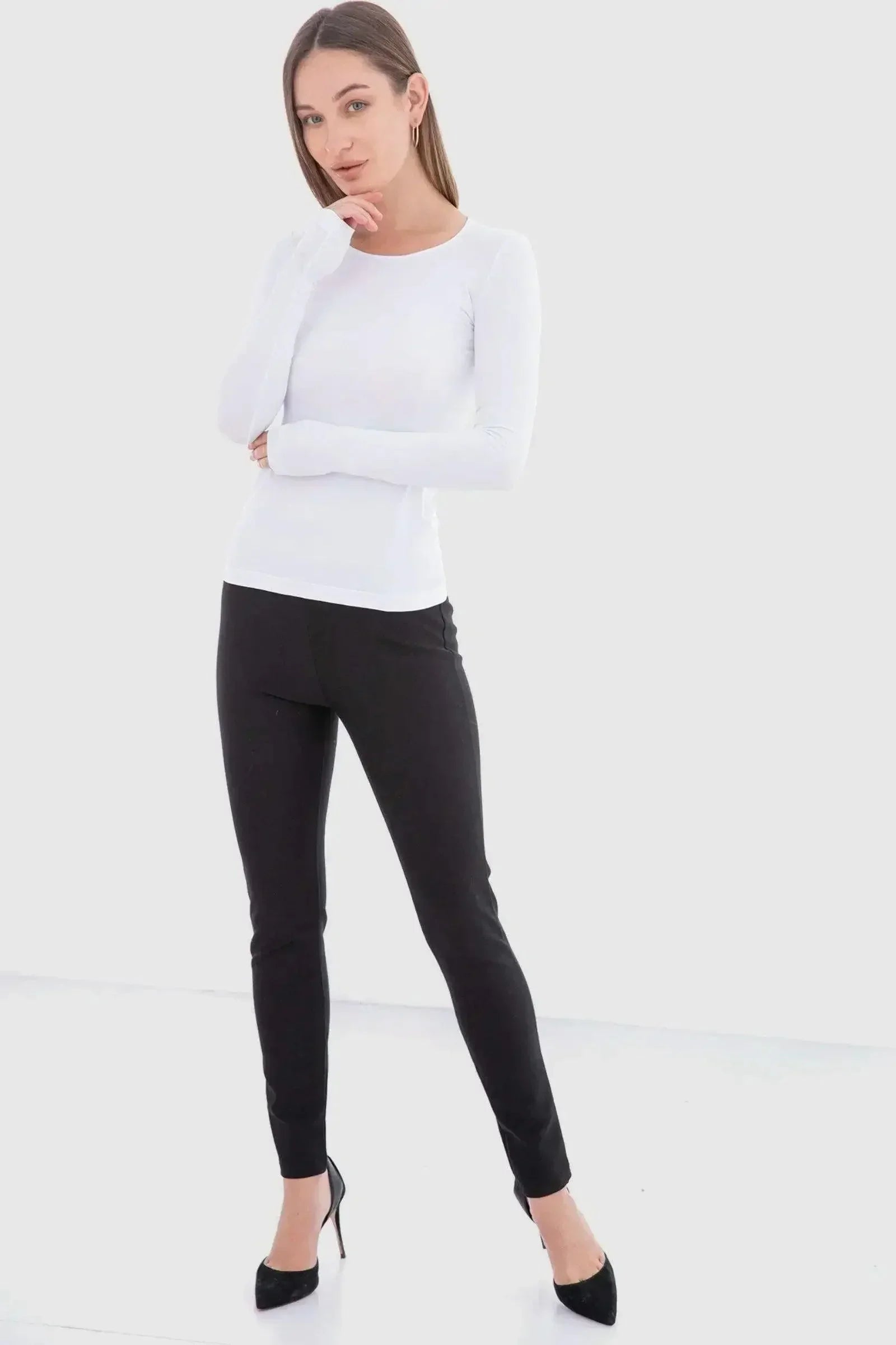 Carina - Microfiber Long Sleeves Top 4