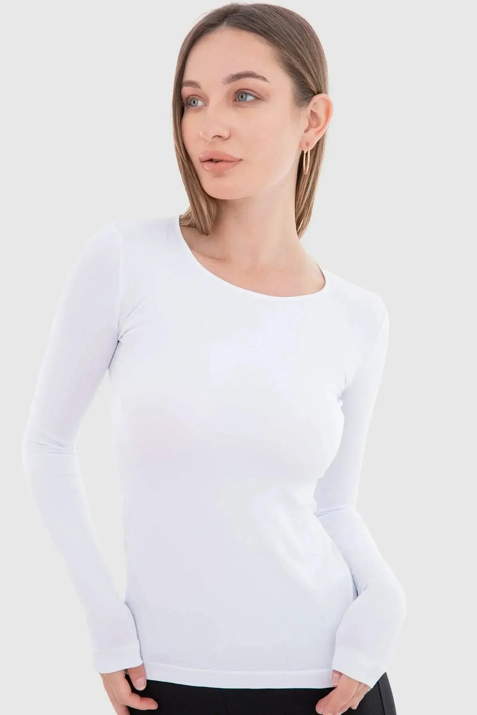 Carina - Microfiber Long Sleeves Top 5