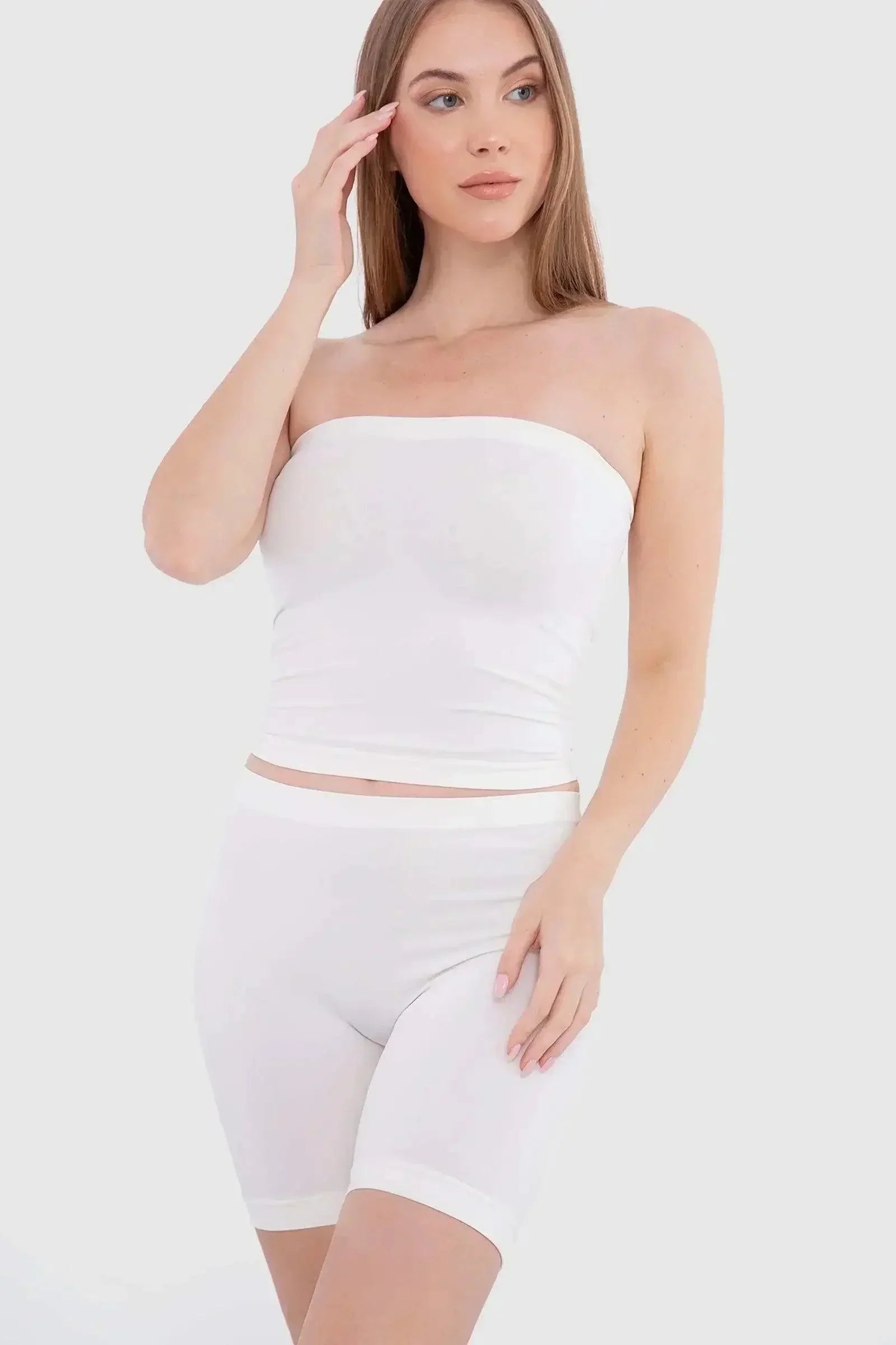 Carina - Microfiber Mid Thigh Shorts 10