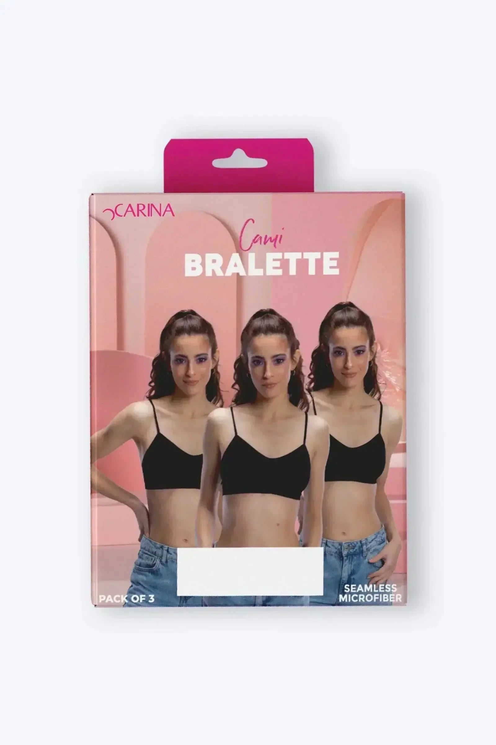 Carina - Microfiber Seamless Bralette Pack of 3 3