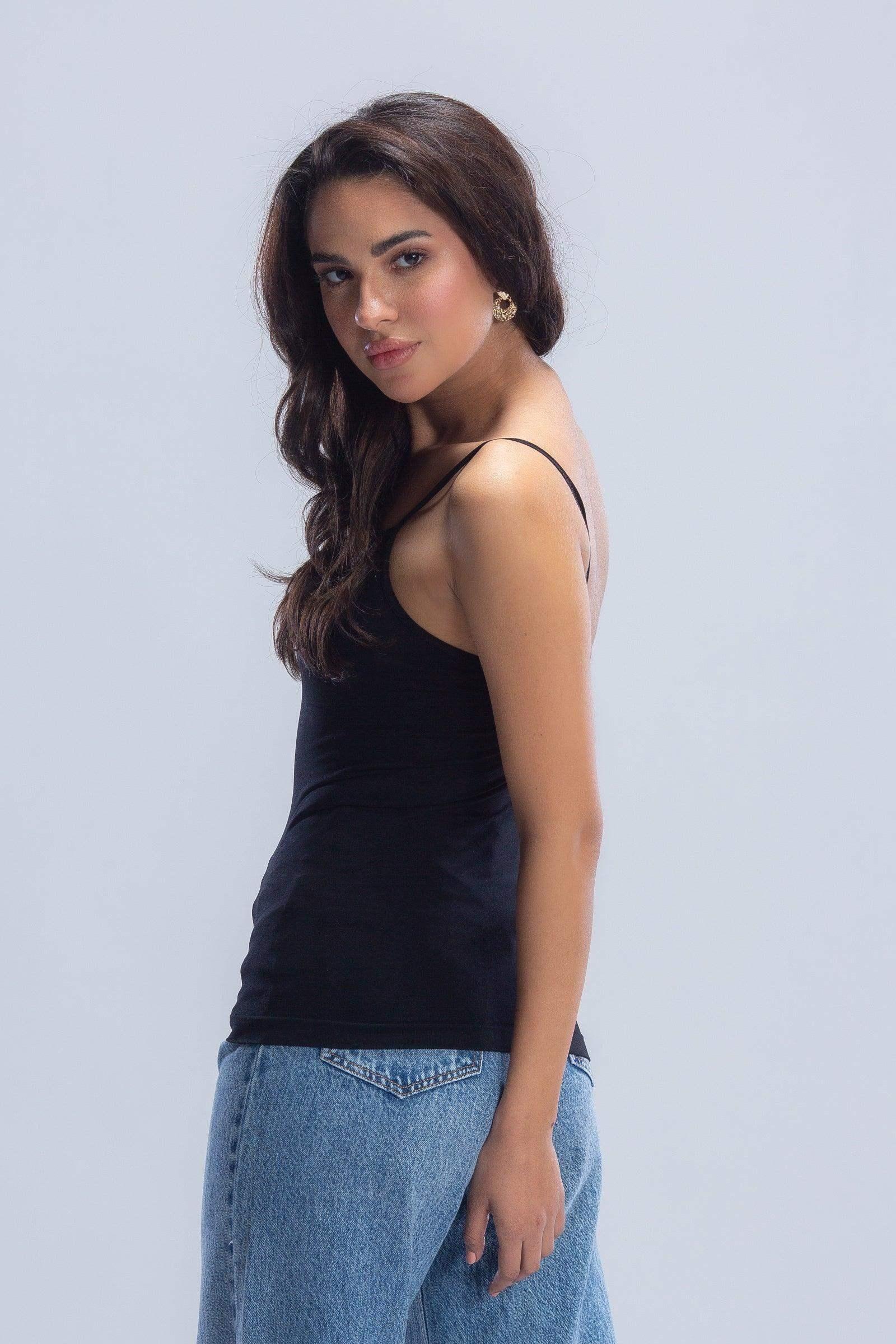 Carina - Microfiber Seamless Cami Top Pack of 3 3