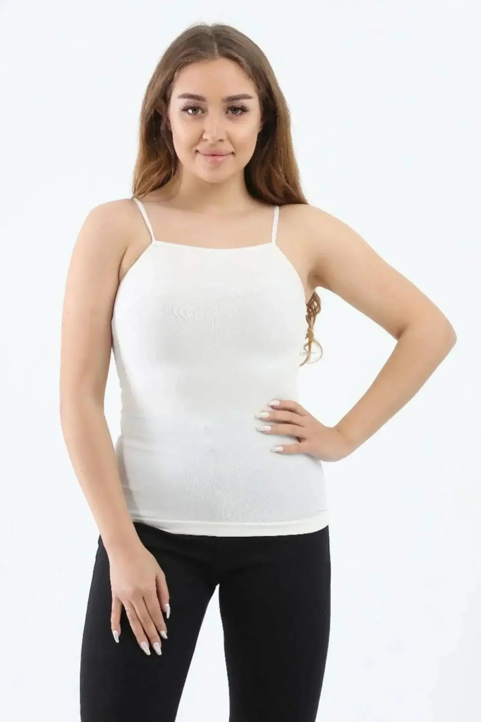 Carina - Microfiber Seamless Cami Top Pack of 3 4