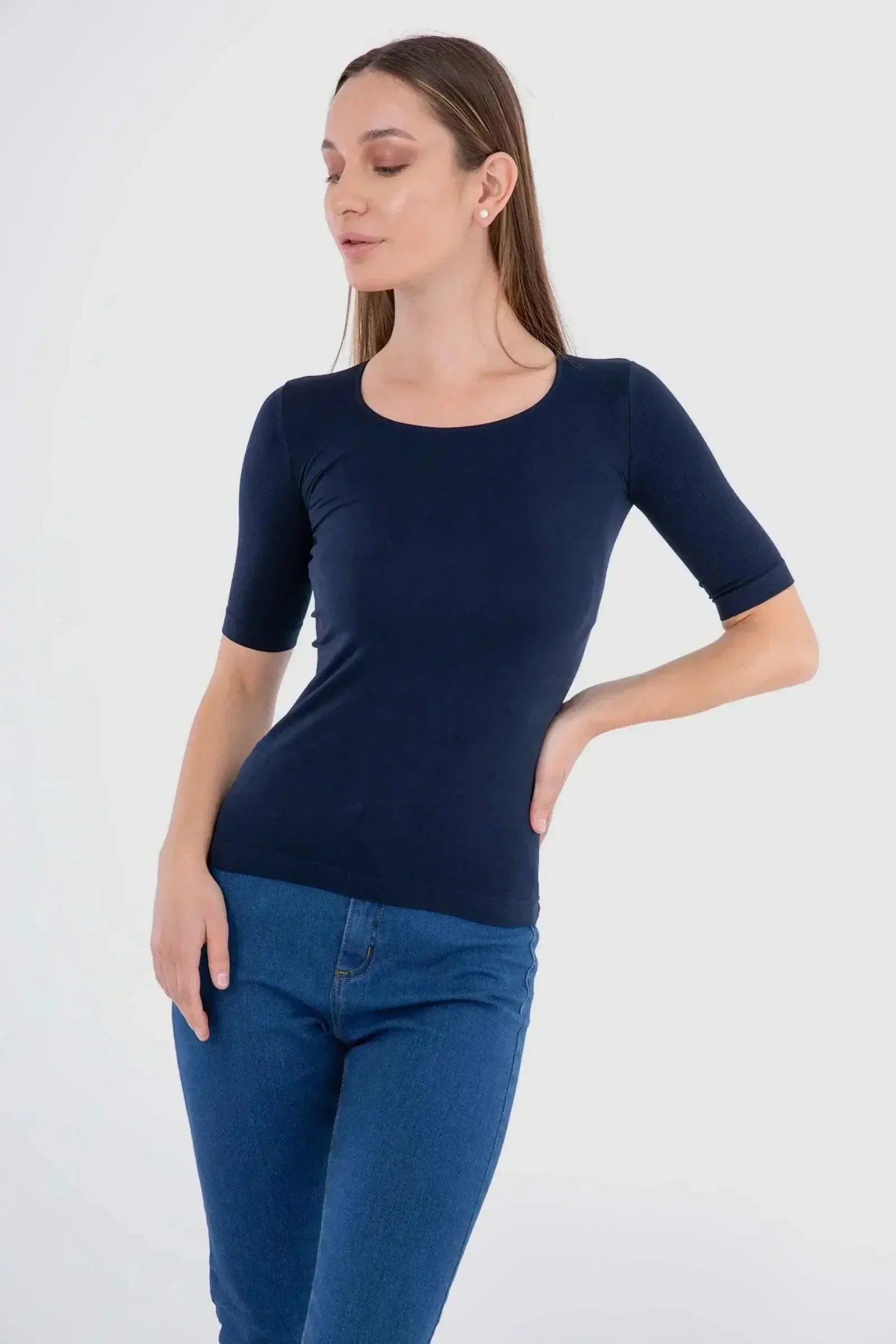 Carina - Microfiber Short Sleeve Top 8