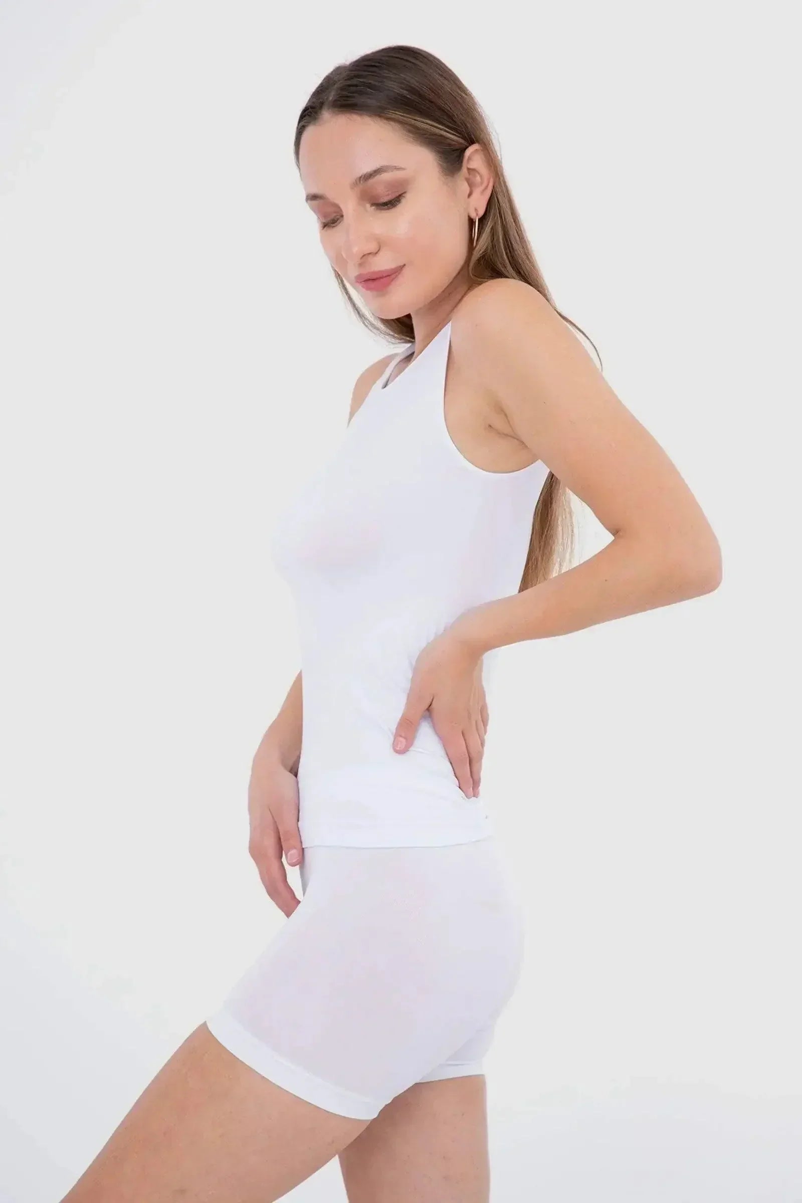 Carina - Microfiber Sleeveless Tank Top 12