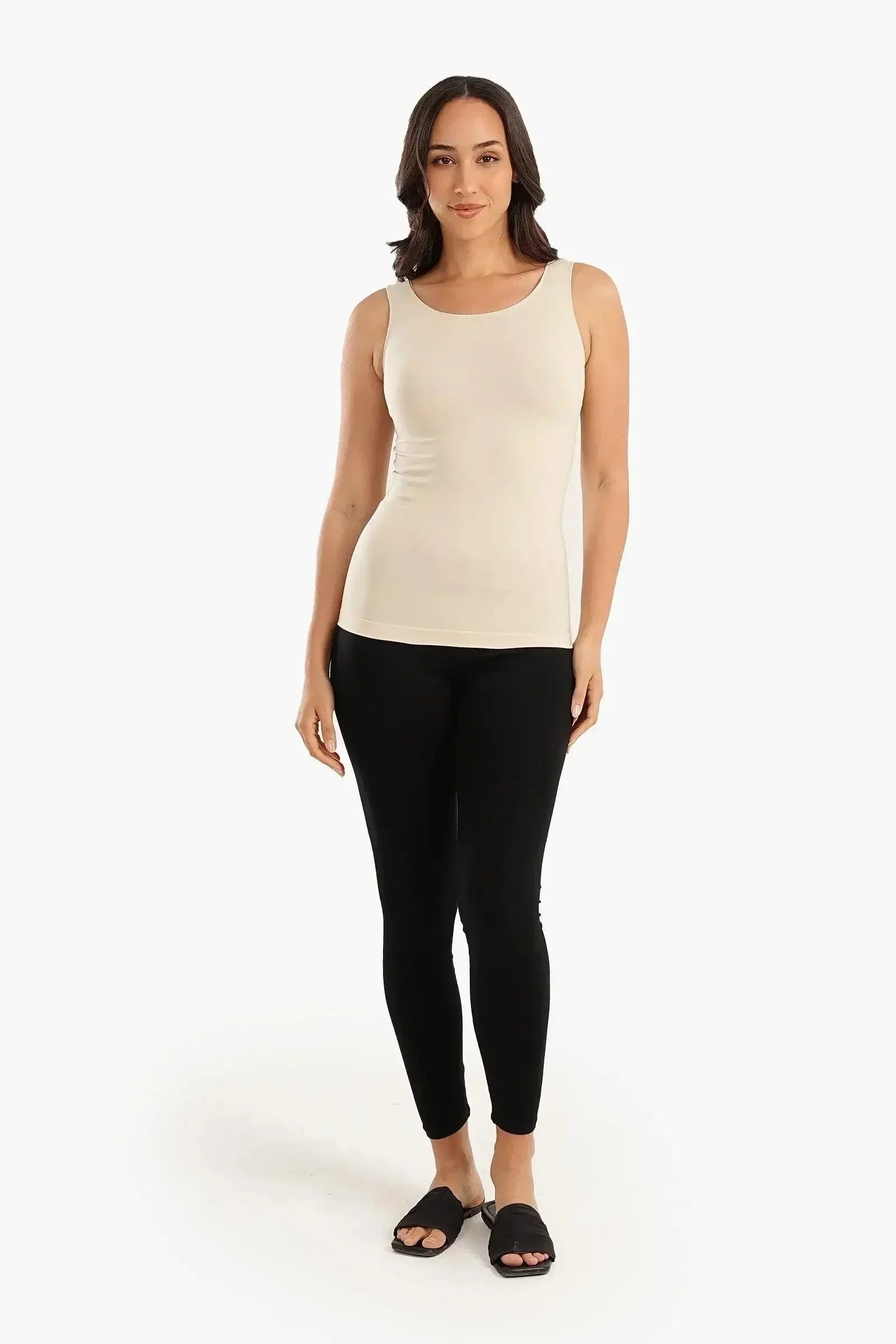 Carina - Microfiber Sleeveless Tank Top 16