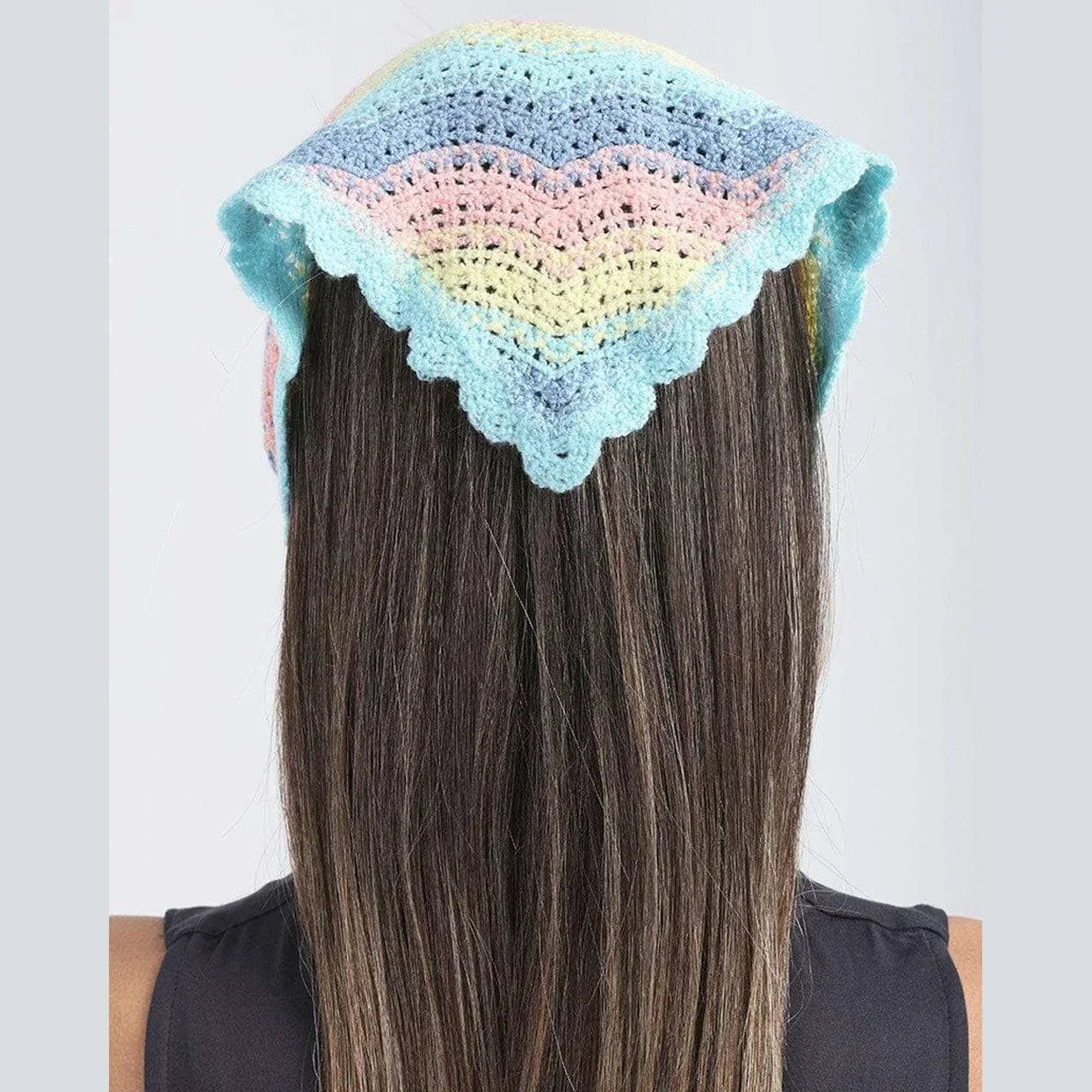 Multi-Color Crochet Bandana - In your shoe - Babazzaro
