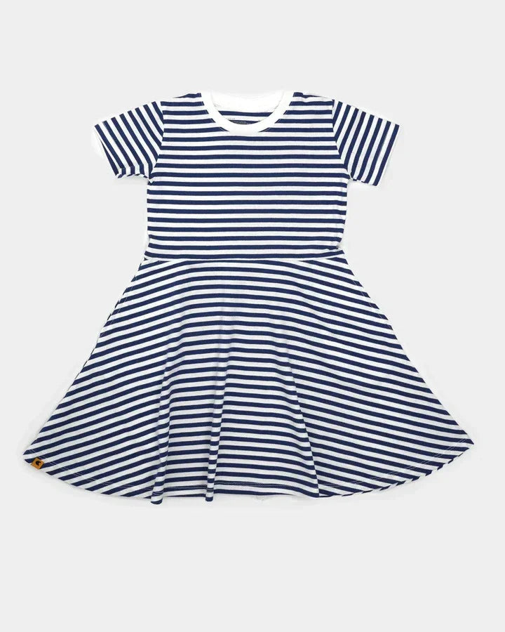 Colour Capsules Striped Twirly Dress 1