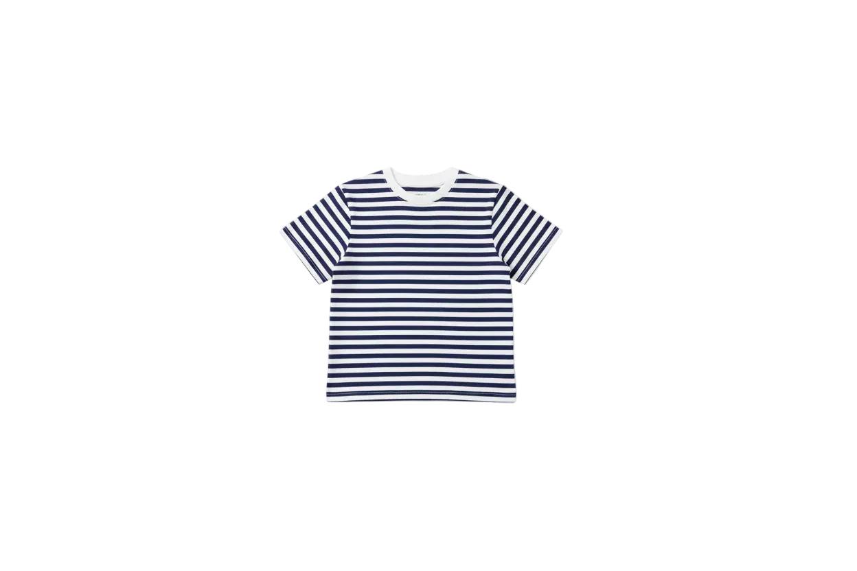 Striped Crewneck Tee - Colour Capsules - Babazzaro