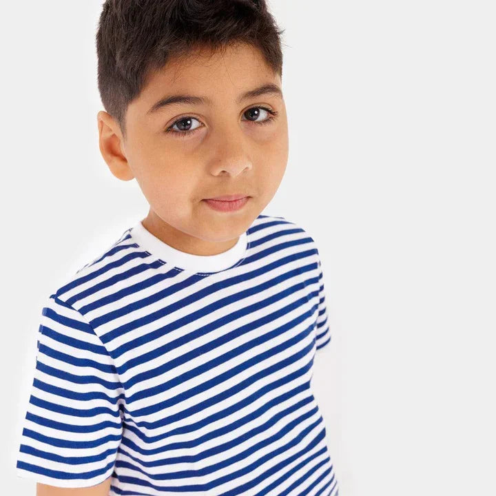Striped Crewneck Tee - Colour Capsules - Babazzaro