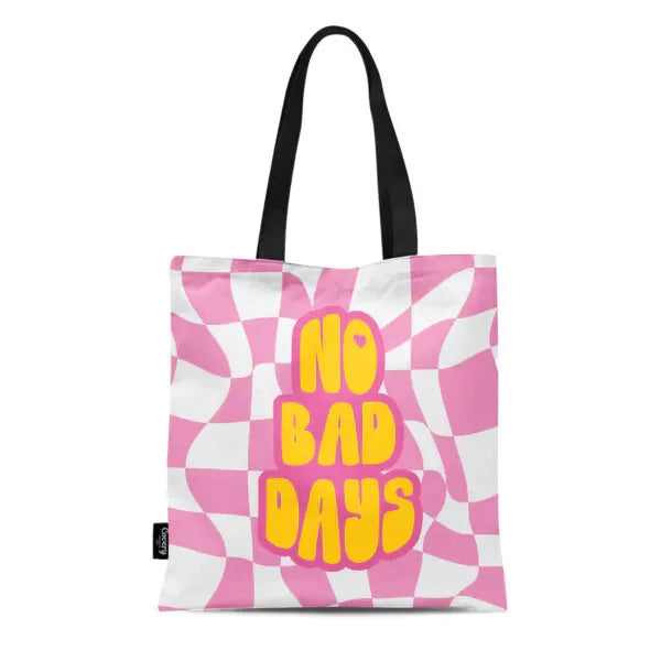 Covery - Pink no bad days Totebag 2