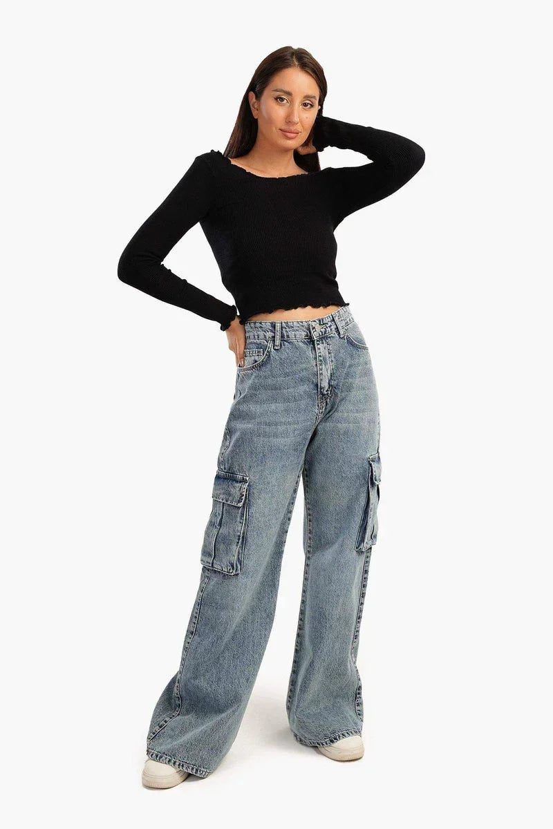 Carina - Off Shoulder Frilled Top 13