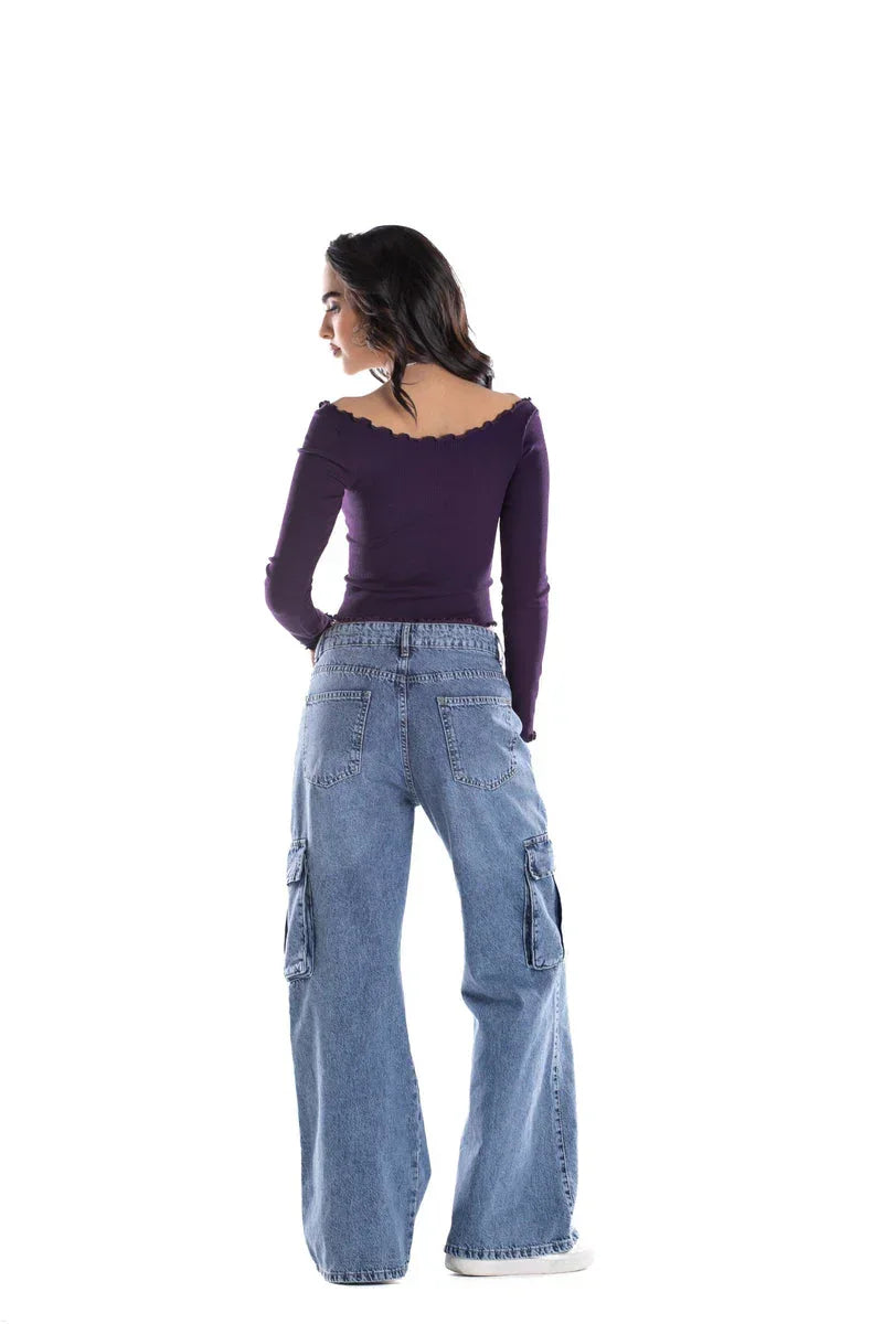 Carina - Off Shoulder Frilled Top 9