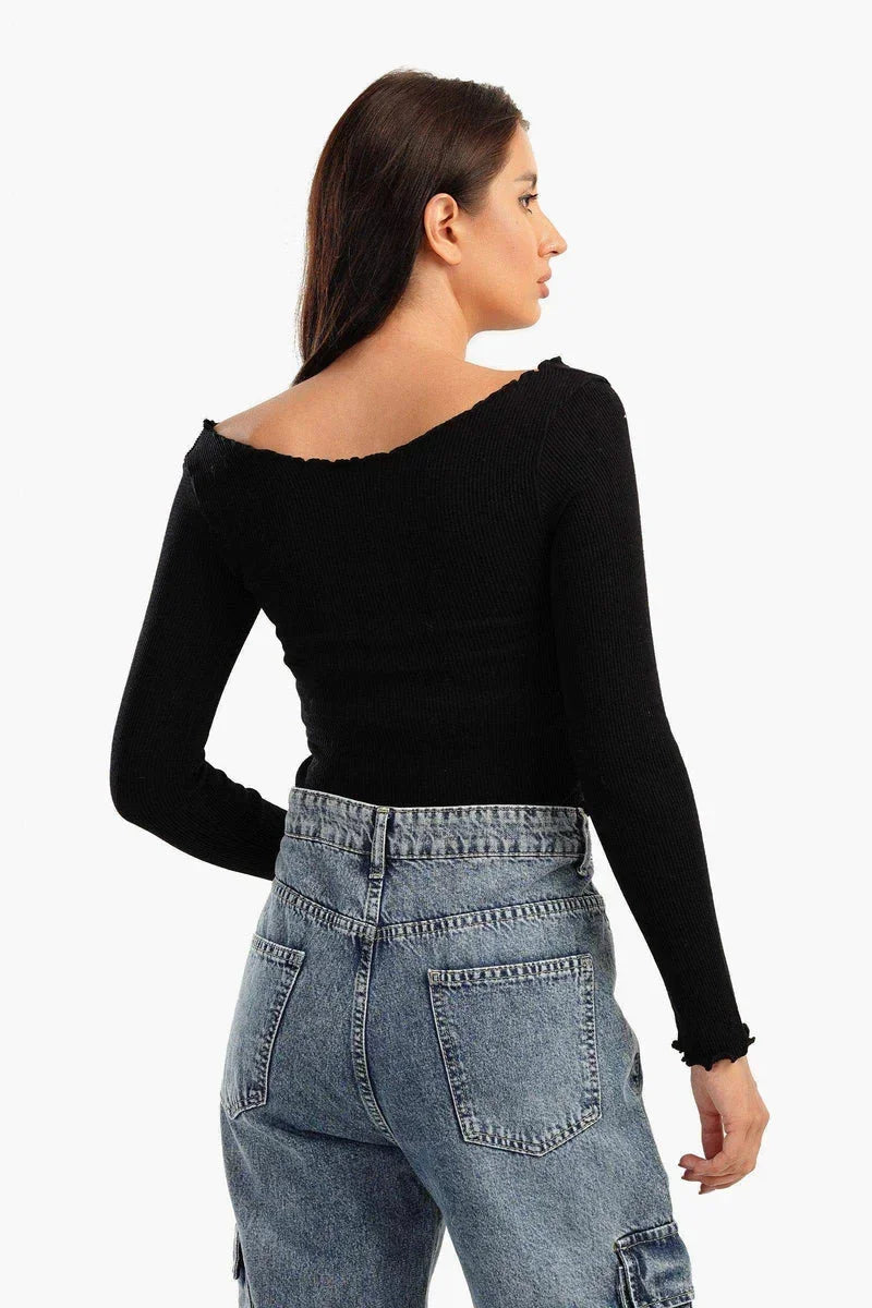 Off Shoulder Frilled Top - Carina 7