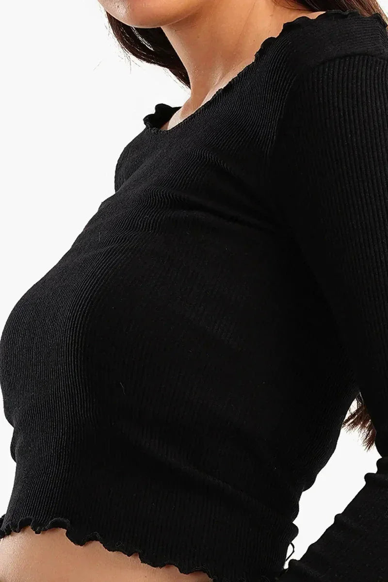 Carina - Off Shoulder Frilled Top 10