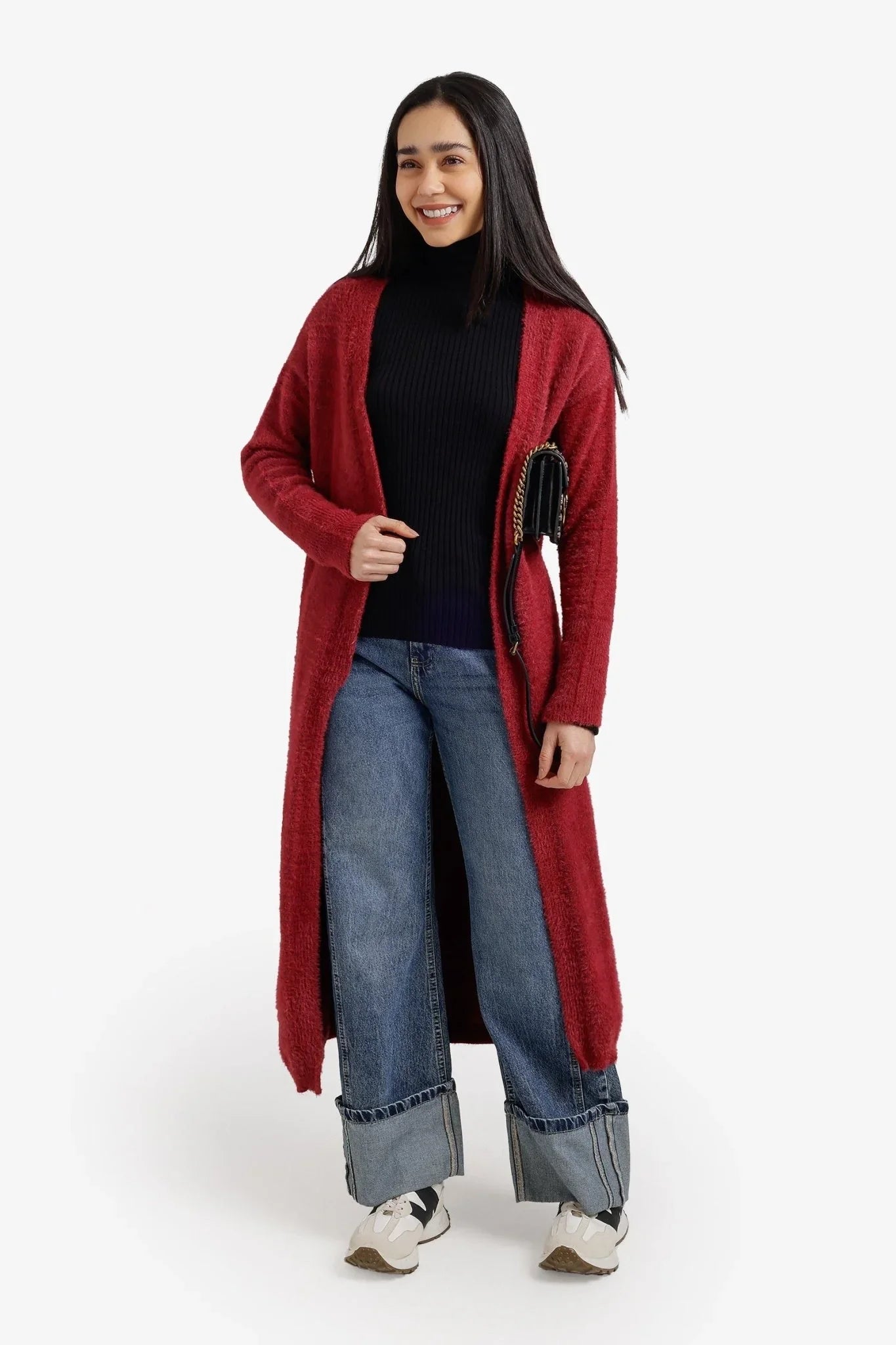 Open - Front Midi Cardigan - Clue - Babazzaro