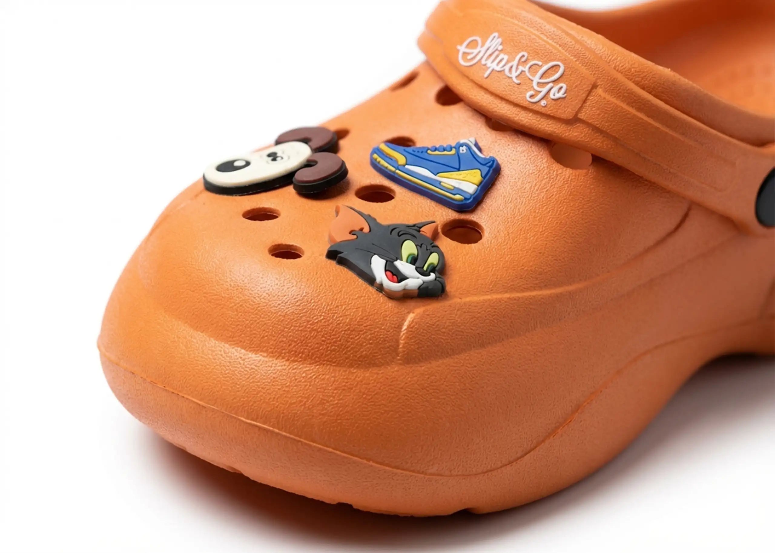 Toon Clogs -Orange - Slip&Go 2