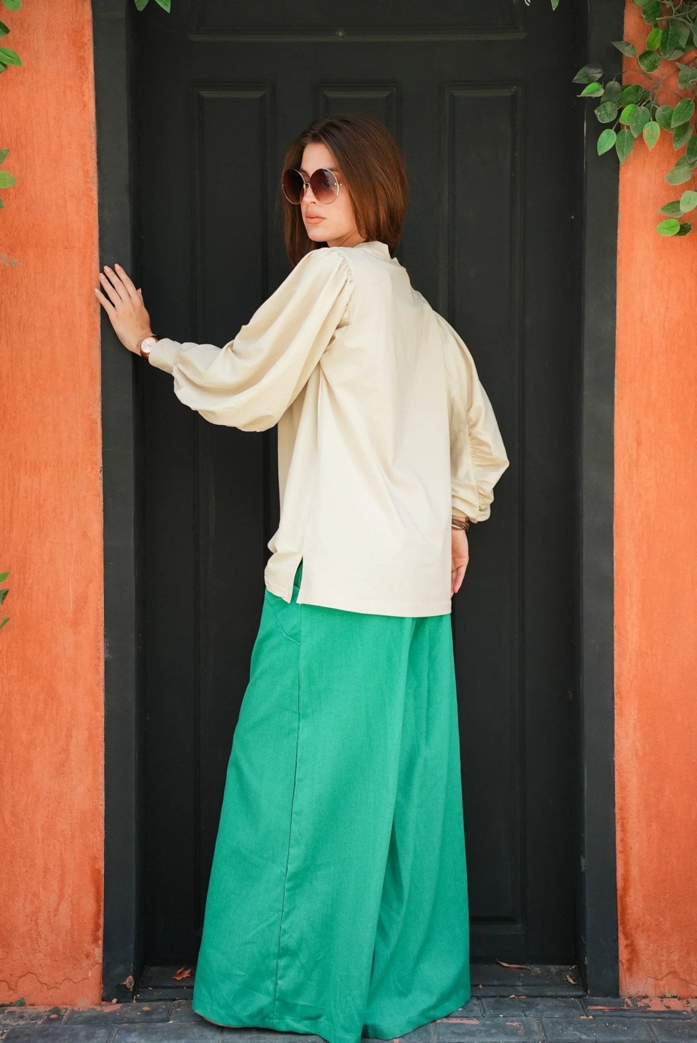 Oversized Linen pants - Dress Code - Babazzaro