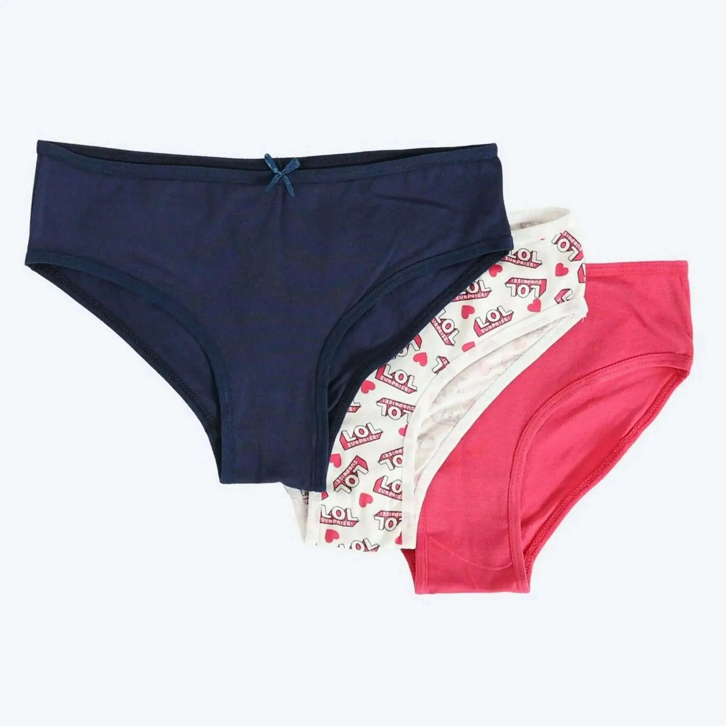 Carina - Pack of 3 Colored Bikini Panties 2