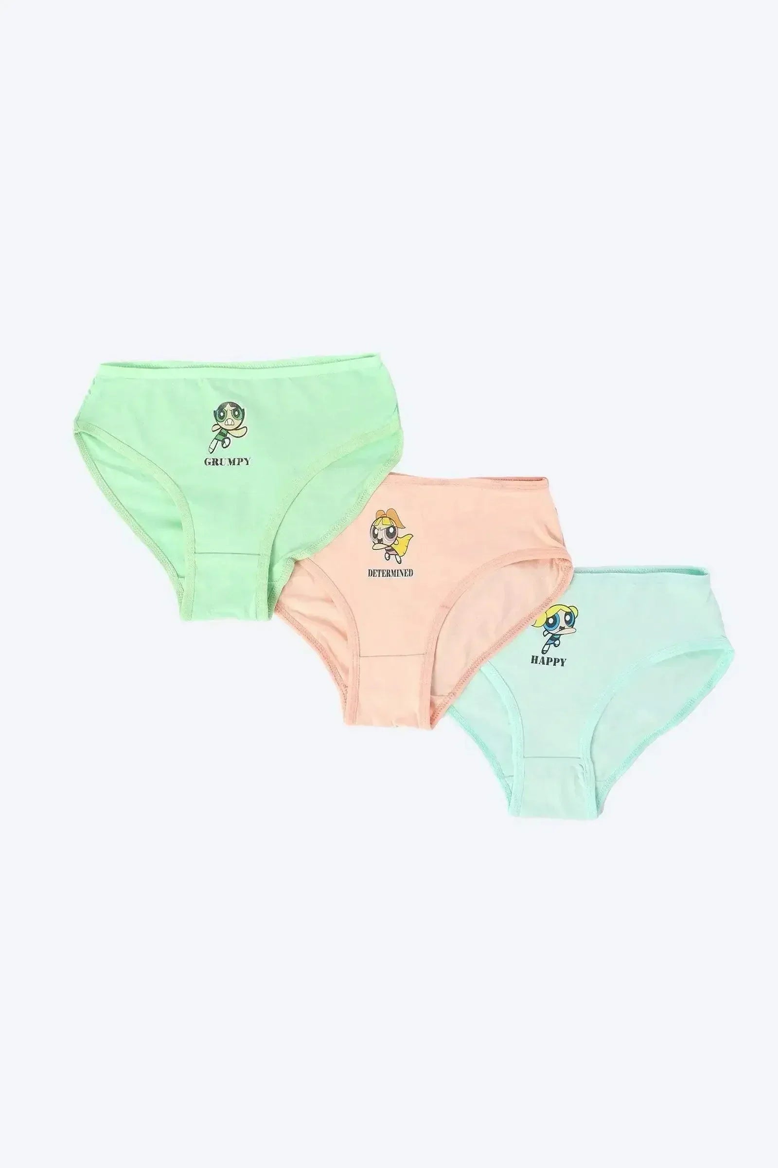 Carina - Pack of 3 Girly Brief Panties 2