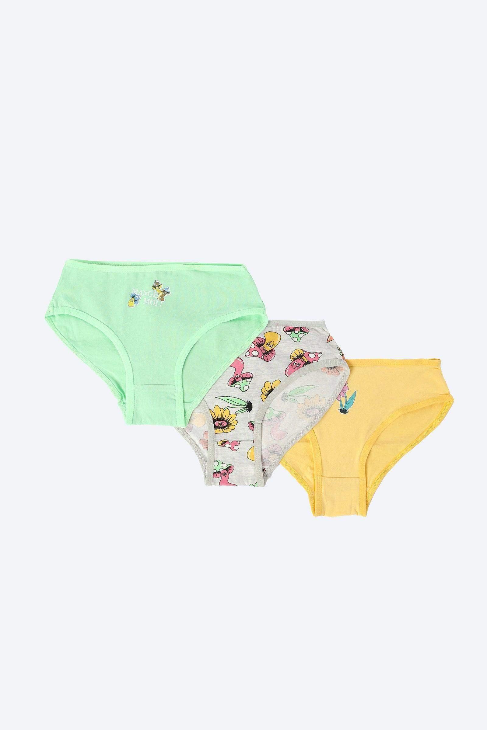 Carina - Pack of 3 Girly Brief Panties 1
