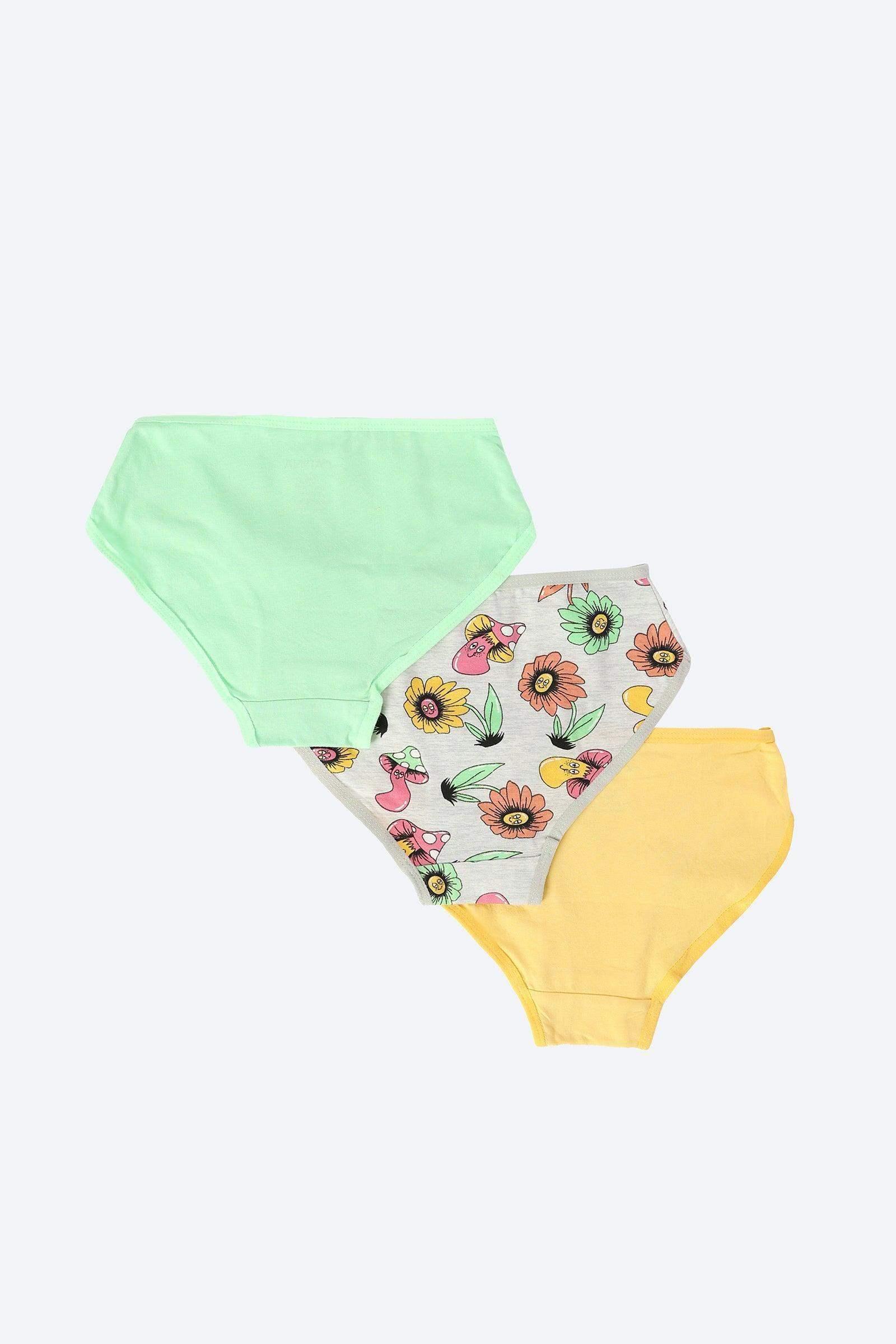Carina - Pack of 3 Girly Brief Panties 3