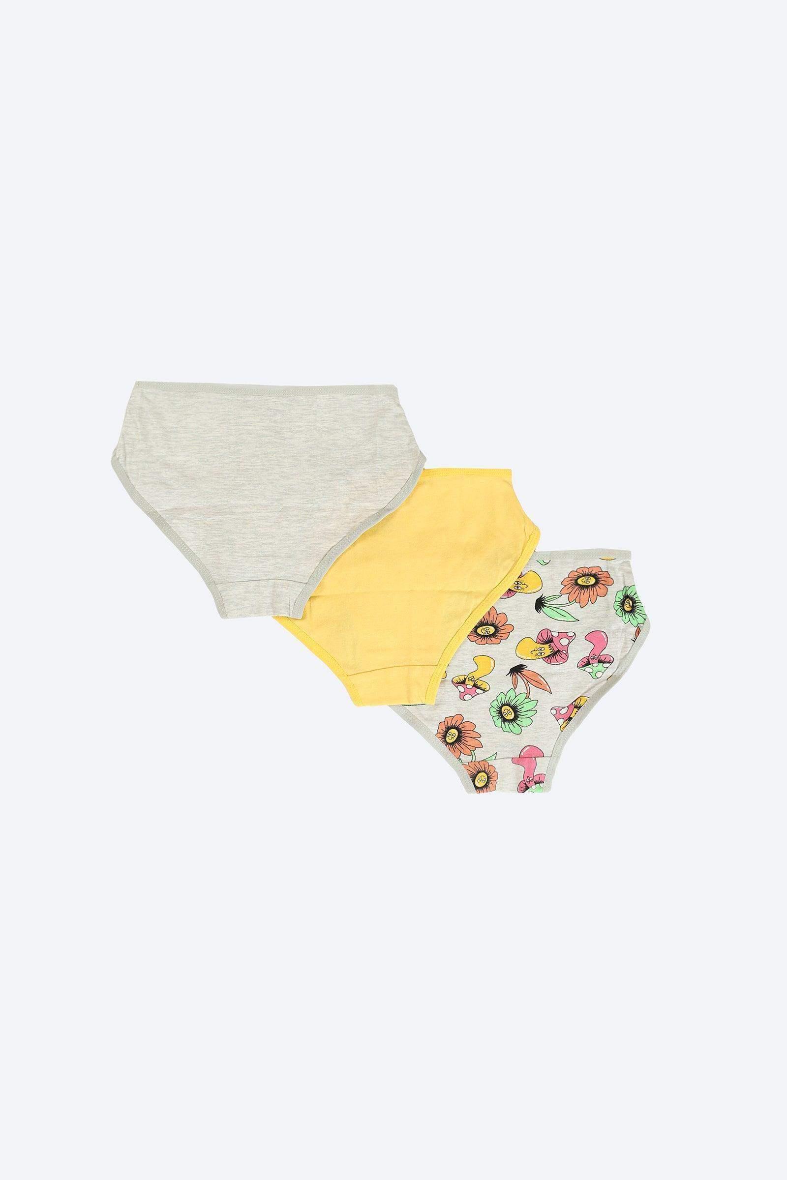 Carina - Pack of 3 Girly Colored Briefs 1
