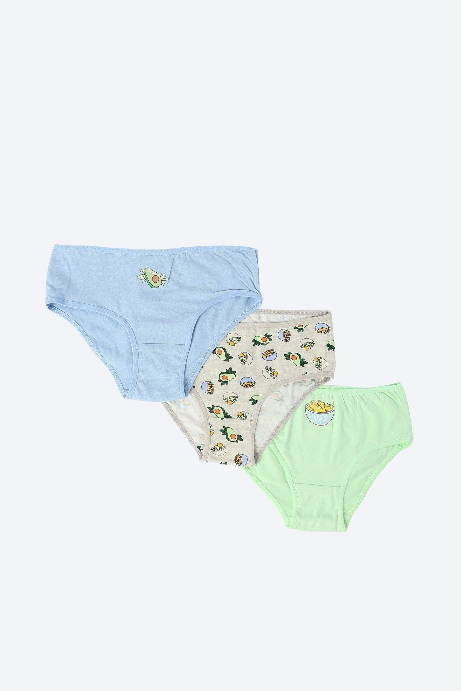 Carina - Pack of 3 Printed Brief Panties 2