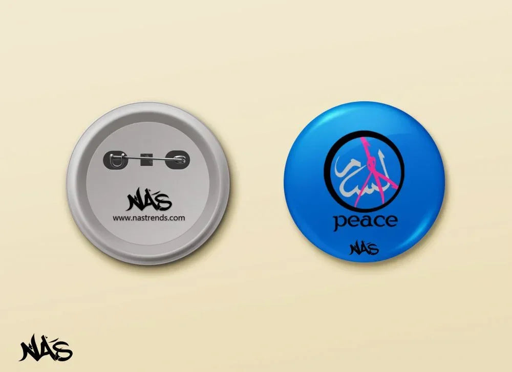 Peace Pin - NAS Trends - Babazzaro