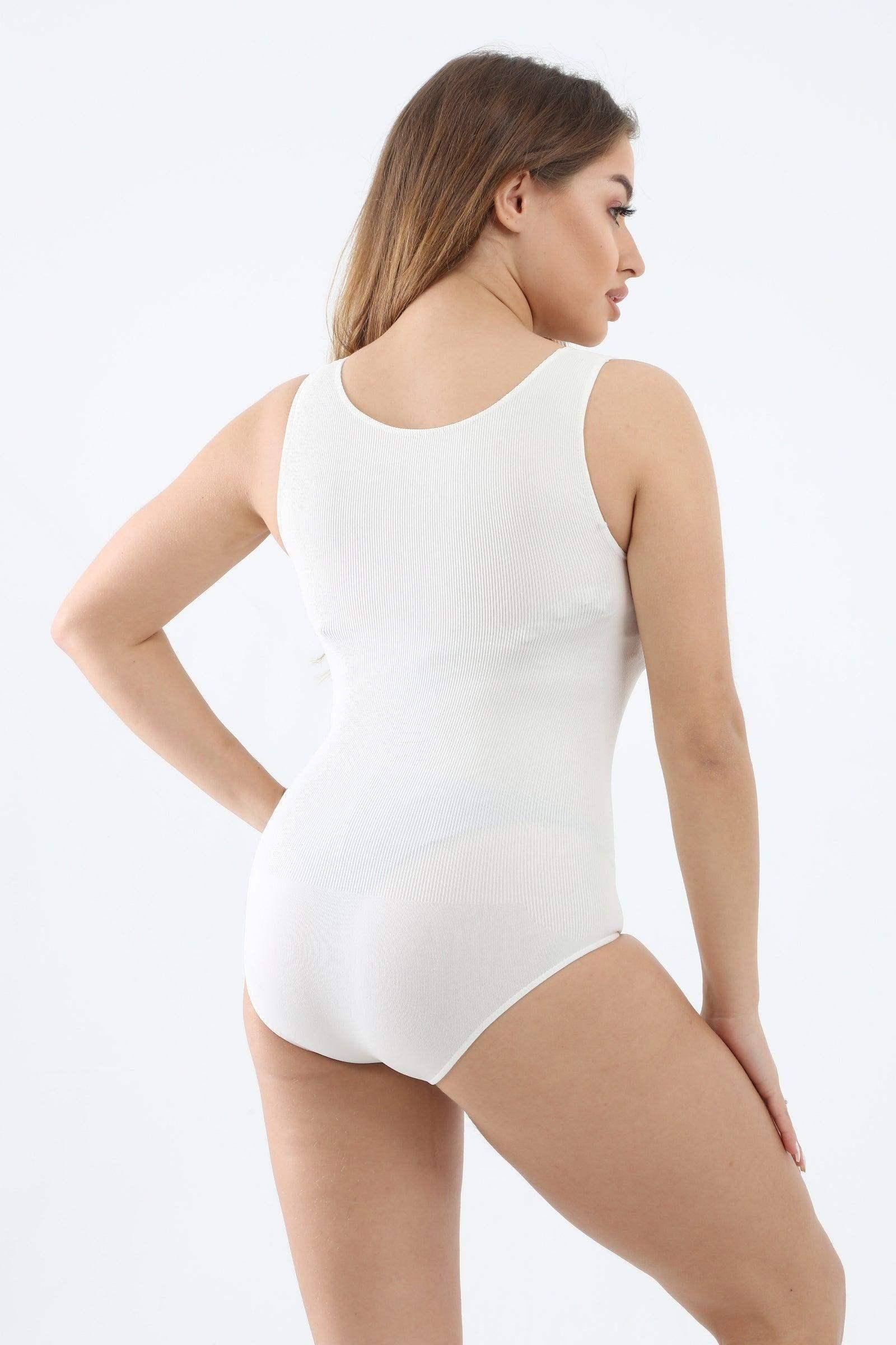 Carina - Plain Microfiber Bodysuit 3