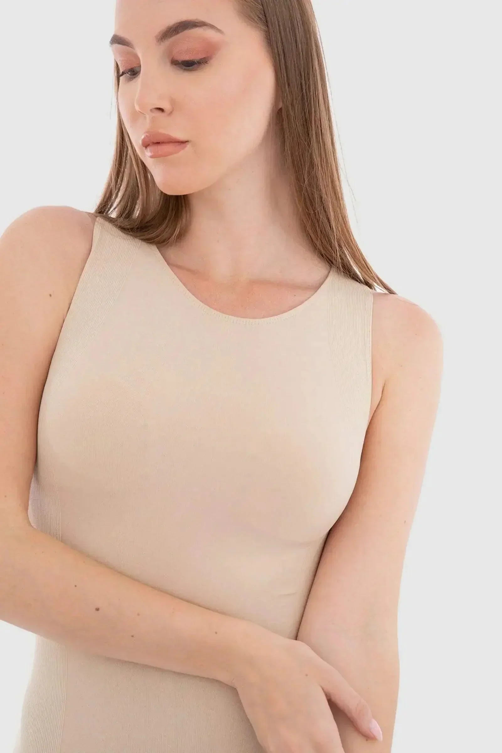 Carina - Plain Microfiber Bodysuit 5