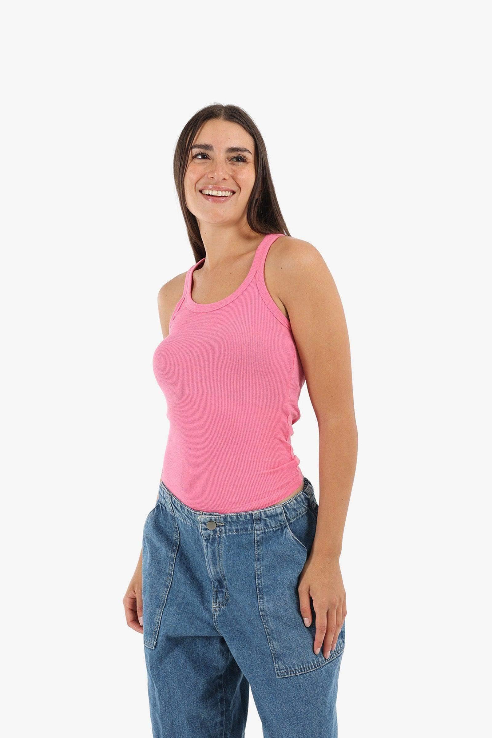 Carina - Plunge Round Neck Top 11