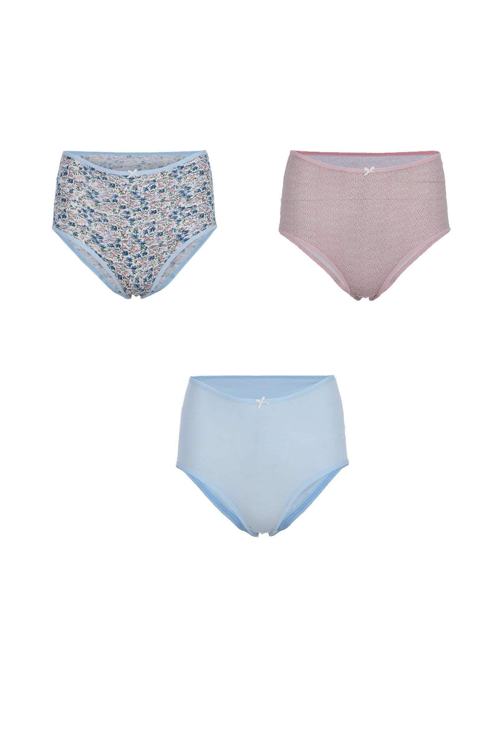 Carina - Printed Full Briefs - 3 Pcs 1