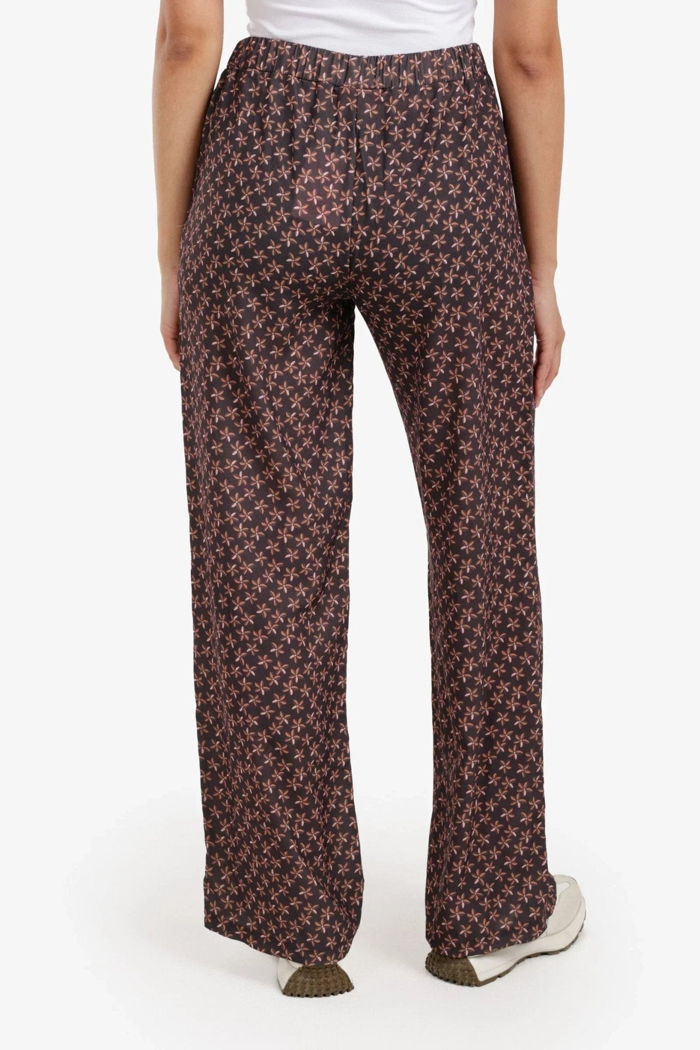 Printed Wide - Leg Pants - Carina - Babazzaro