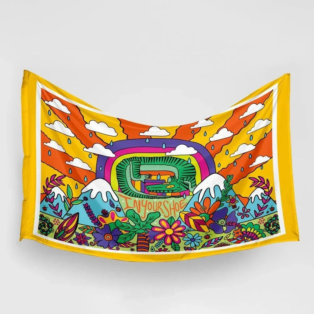 Rainforest Maxi Flowy Wraps - In your shoe 2