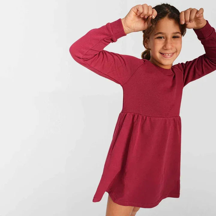 Long Sleeve Pocket Dress - Colour Capsules - Babazzaro