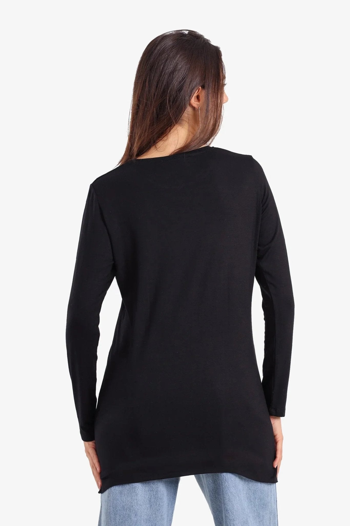 Relaxed Crew Neck T-Shirt - Carina - Babazzaro
