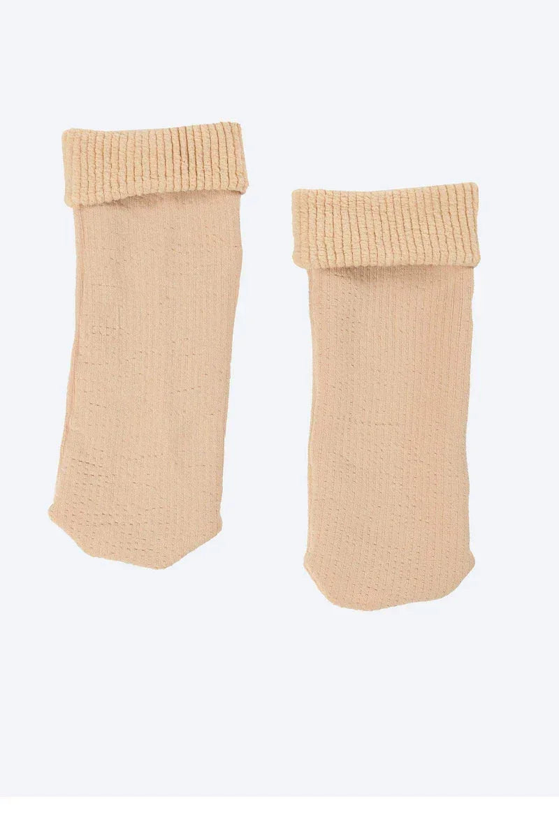 Ribbed Plain Socks - Carina 3
