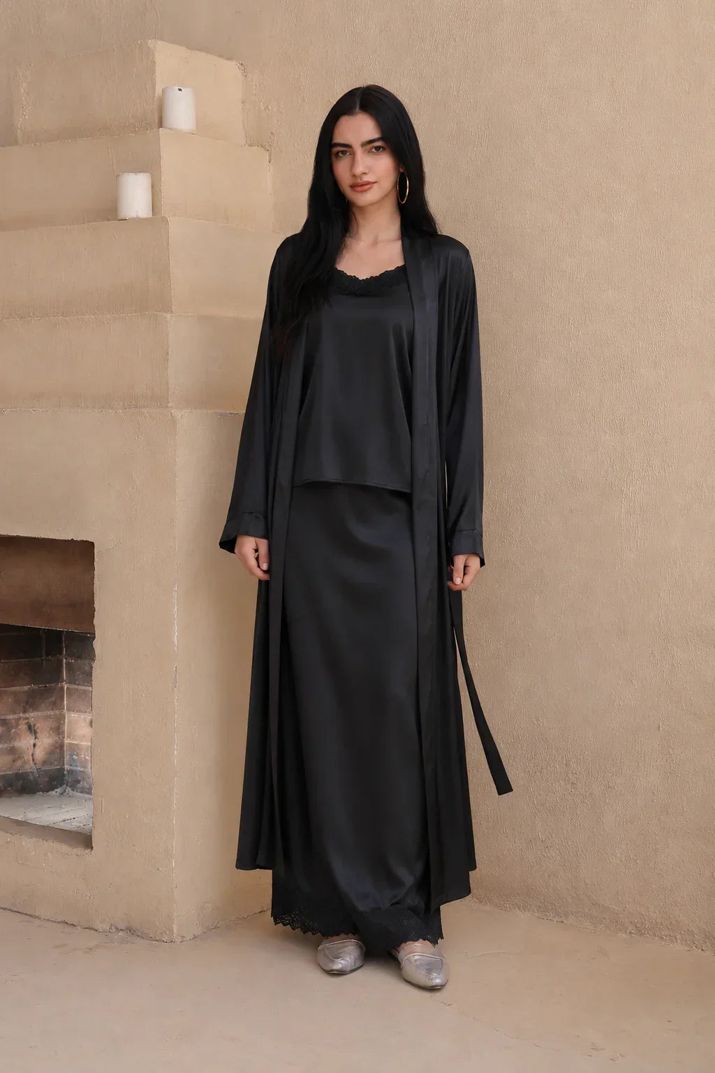 Soft Power Black PJ Set - Callista 5