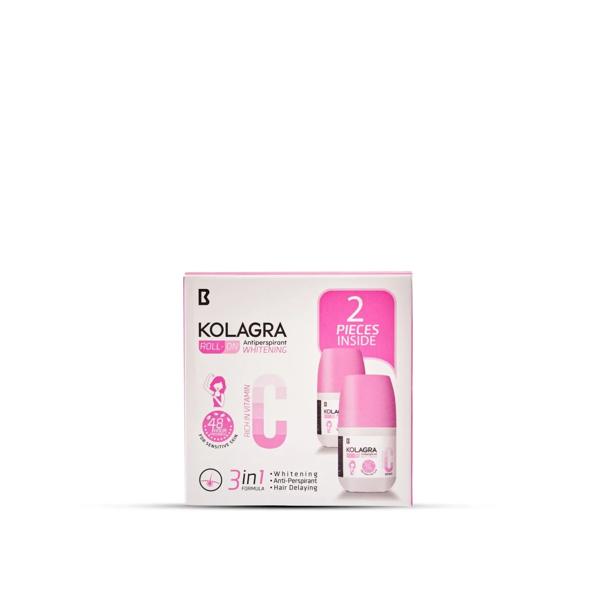 Biostream - Kolagra MulticolorRoll on Berry 3 in1 promo pack 1+1 1