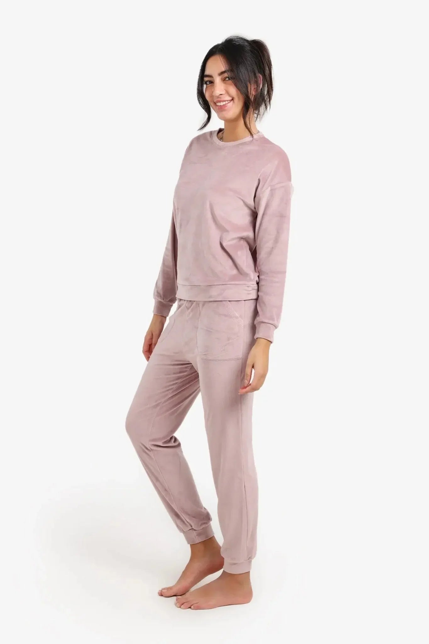 Round Neck Pyjama Set - Carina - Babazzaro