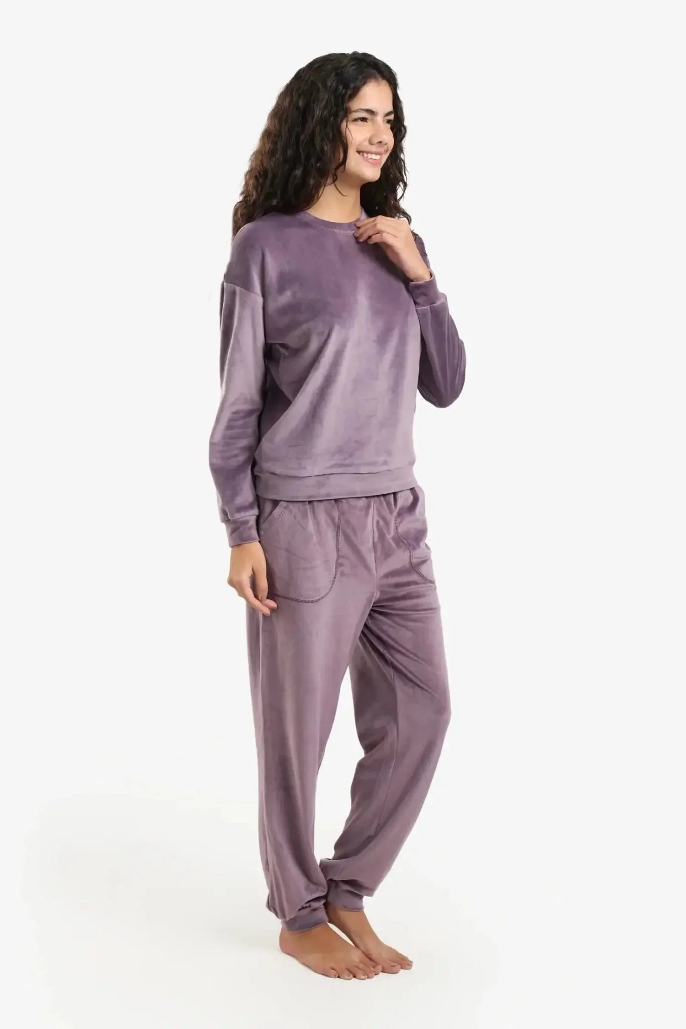 Round Neck Pyjama Set - Carina - Babazzaro