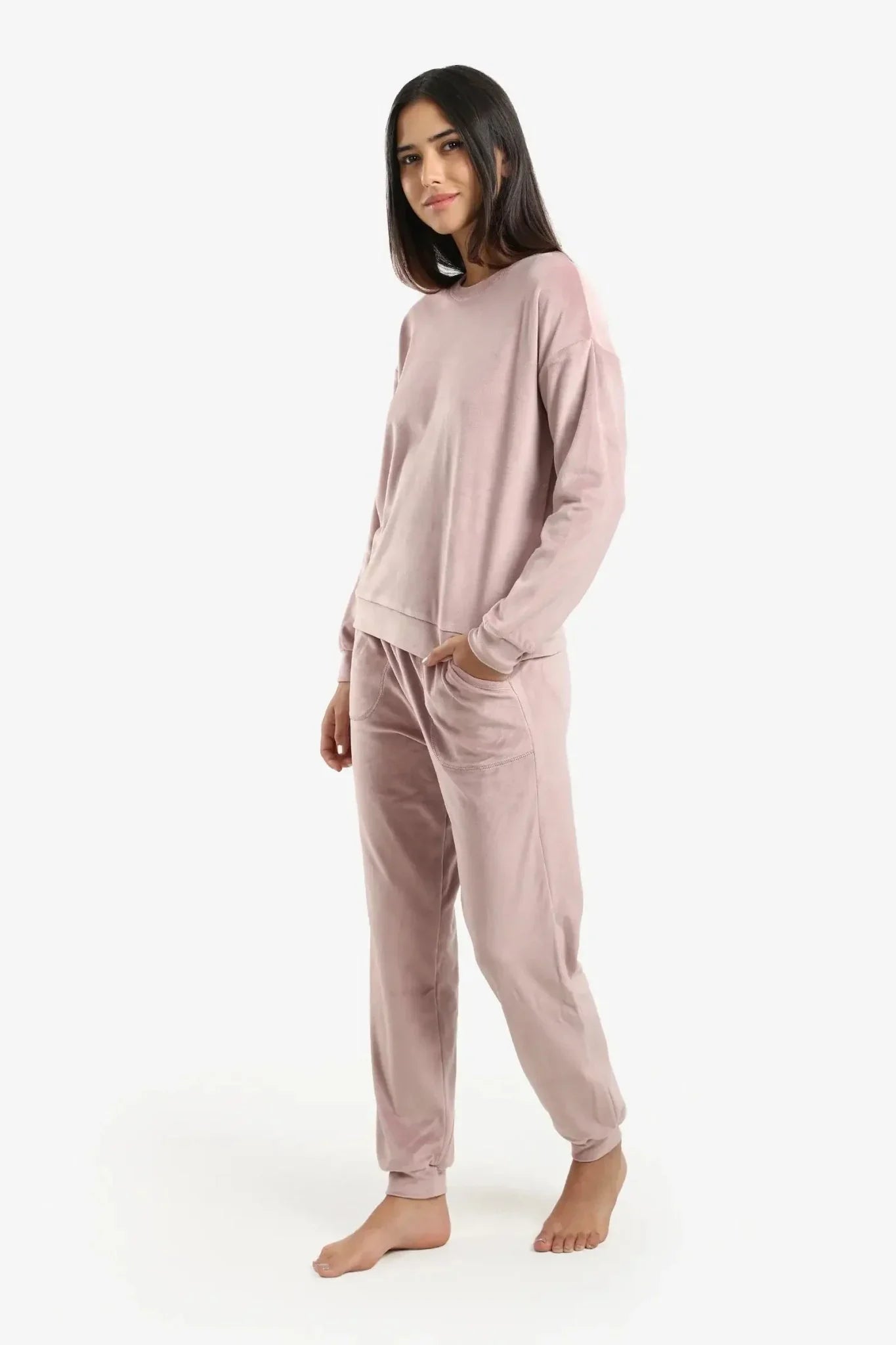 Round Neck Pyjama Set - Carina - Babazzaro