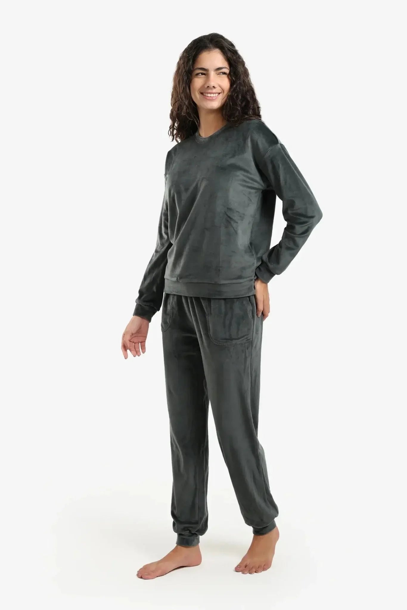 Round Neck Pyjama Set - Carina - Babazzaro