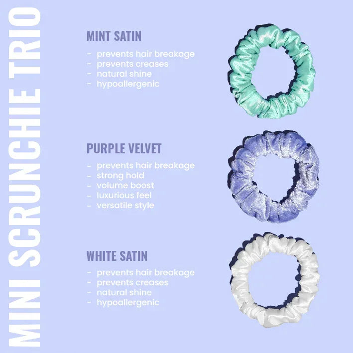 Locken - Mini Scrunchie Trio 4