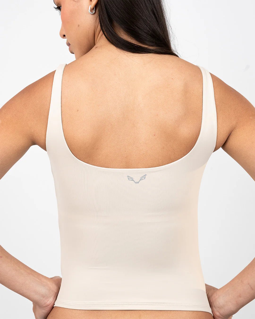 Sculpt Tank – Built - In Bra Cream - Bfeerce - Babazzaro