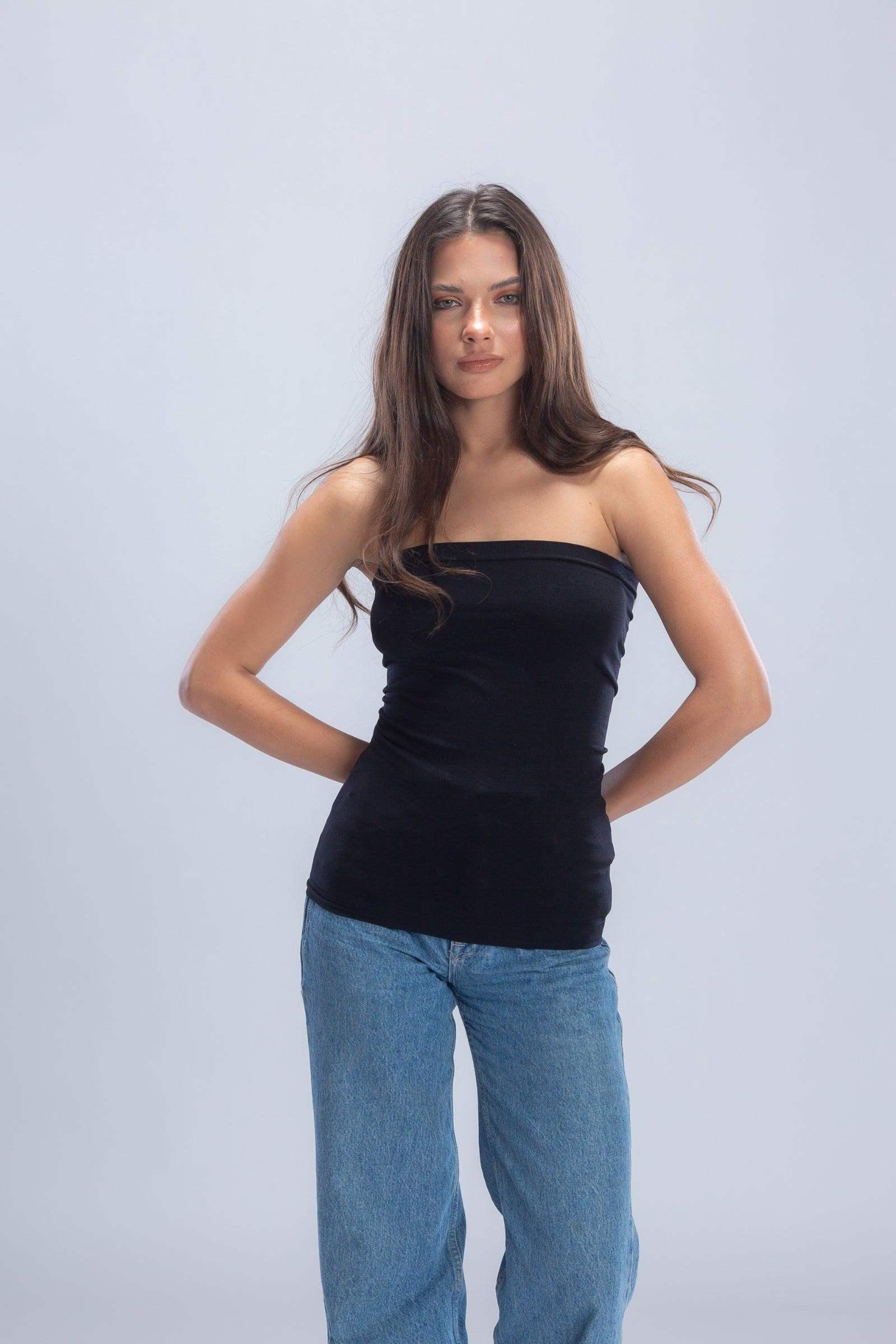 Carina - Seamless Strapless Tank Top 1