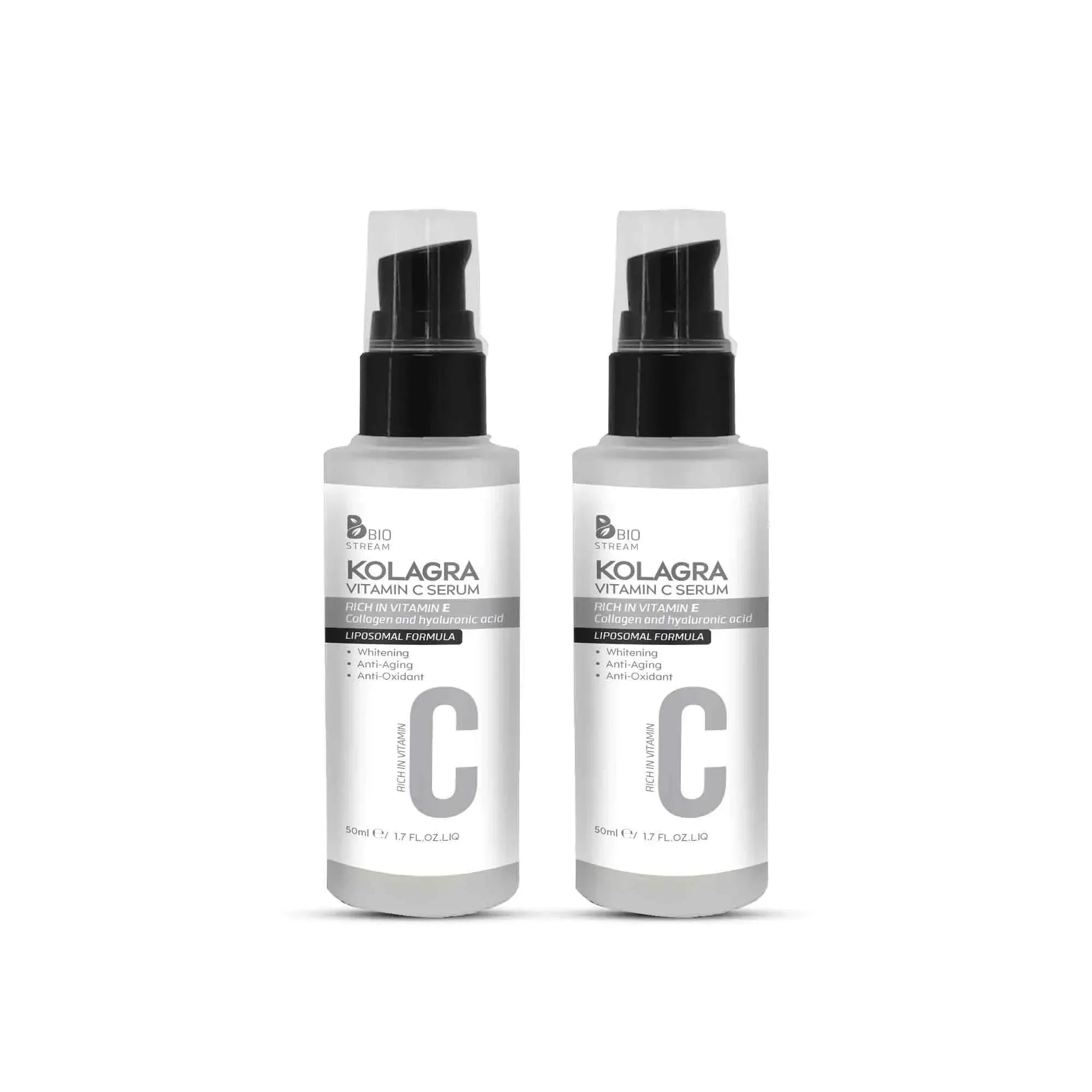 Biostream - Kolagra Kolgara offer vitamin c serum 1+1 1