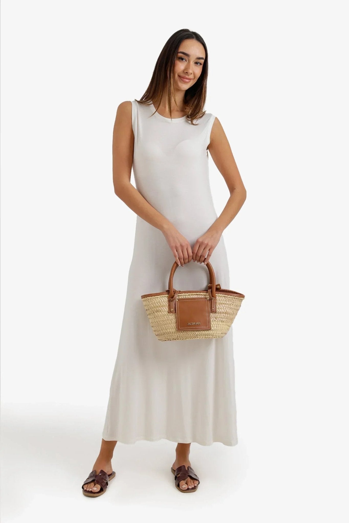 Sleeveless Maxi Dress - Carina - Babazzaro