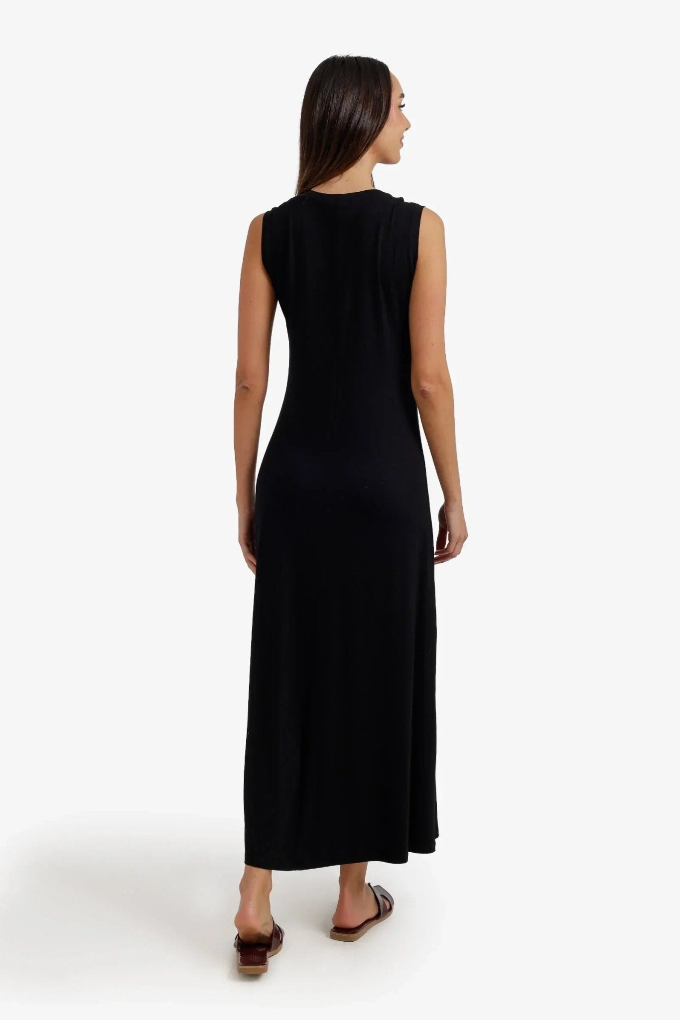 Sleeveless Maxi Dress - Carina - Babazzaro