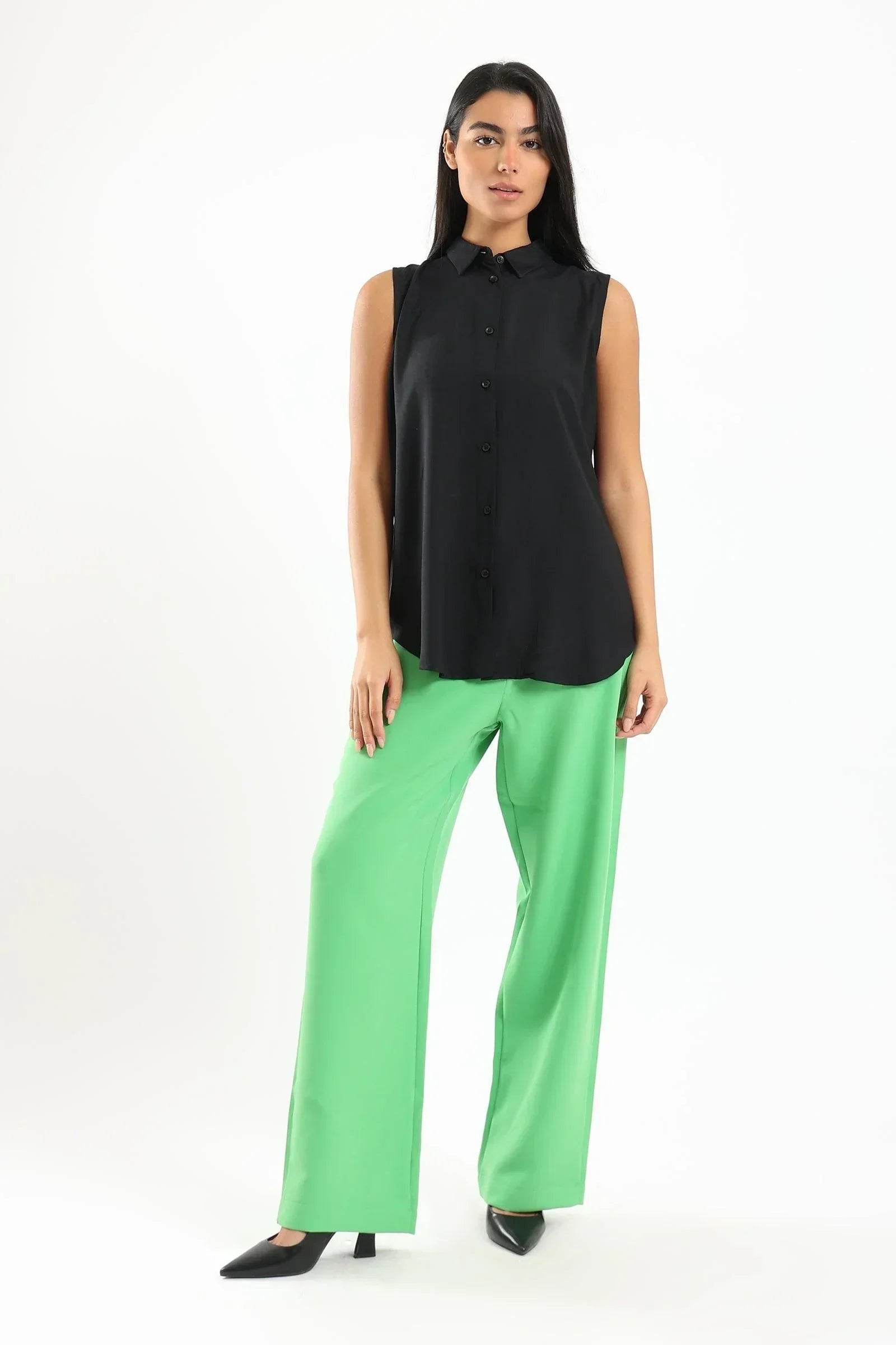 Clue - Sleeveless Smart Fit Shirt 1